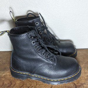Dr. Martens Women's Steel Toe Industrial Boots Black